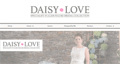 Desktop Screenshot of daisylovebridal.co.uk