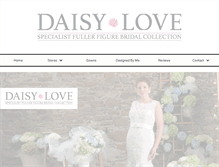 Tablet Screenshot of daisylovebridal.co.uk